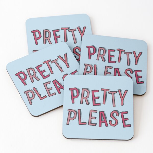 Item preview, Pretty Please Typography – Cute Playful Handwritten Design designed and sold by Katherine Ann.