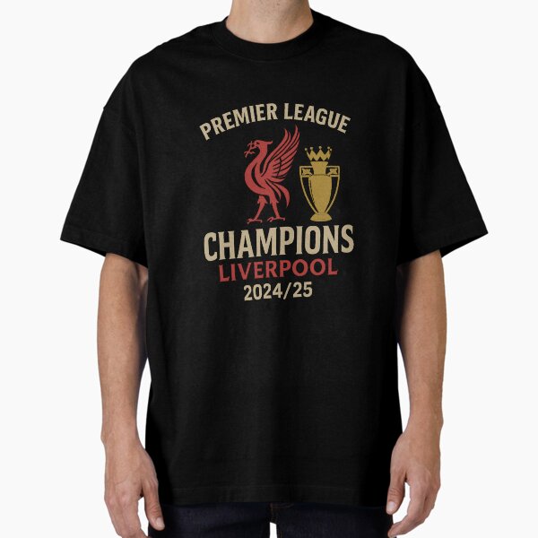 Item preview, Liverpool FC 2024/25 Premier League Champions Shirt (Glory at Anfield Edition) designed and sold by DoubleOThreads.