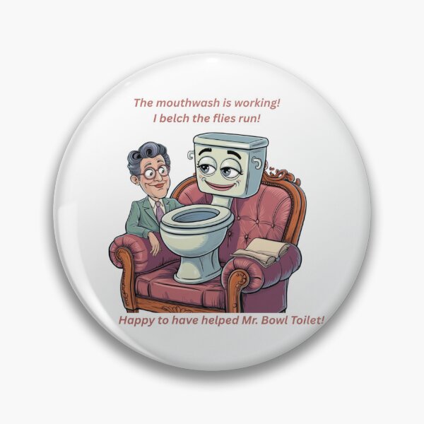 Item preview, A toilet appreciating a therapist! designed and sold by Jamesk82.