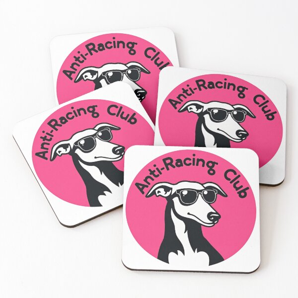 Item preview, Anti Racing Club funny cool greyhound dog  designed and sold by SkeletonsDanger.
