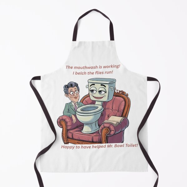 Item preview, A toilet appreciating a therapist! designed and sold by Jamesk82.