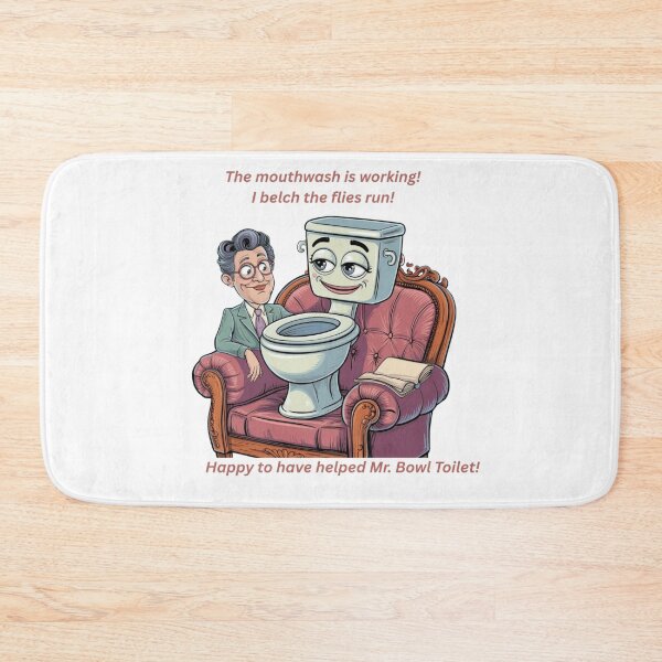 Item preview, A toilet appreciating a therapist! designed and sold by Jamesk82.