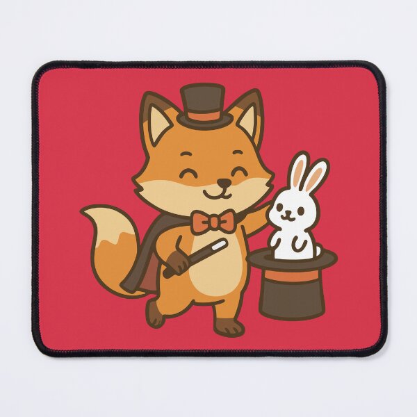 Item preview, Fox Magician designed and sold by Melnick's Designs.
