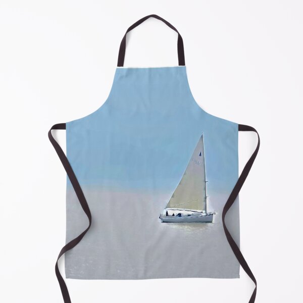 Item preview, Sailboat off beach at Burnham-on-Sea designed and sold by designbywhacky.