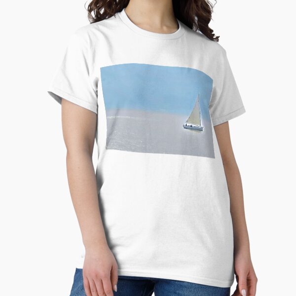 Item preview, Sailboat off beach at Burnham-on-Sea designed and sold by designbywhacky.