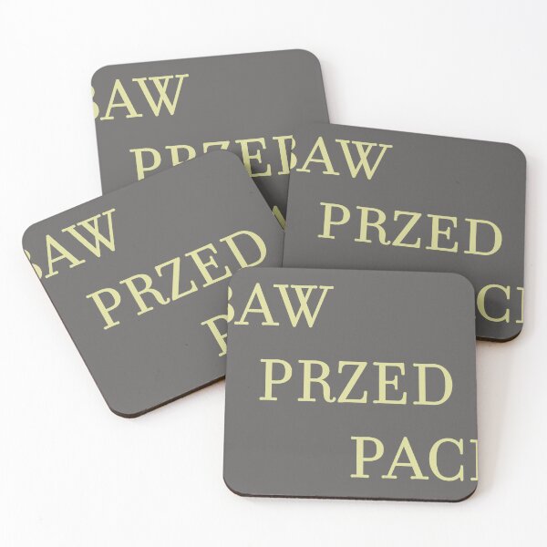 Item preview, "Ubaw przed pachy" Funny Polish Quote - Humorous Polish Saying Gift designed and sold by FatGiantCat.