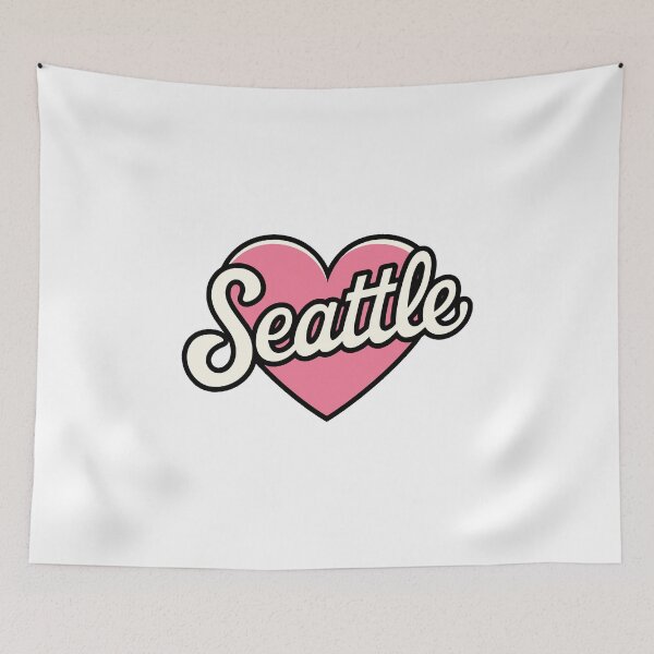 Item preview, Seattle with Love | Seattle Rain City Collection by Rain City Sticker Co. designed and sold by RainCitySticker.
