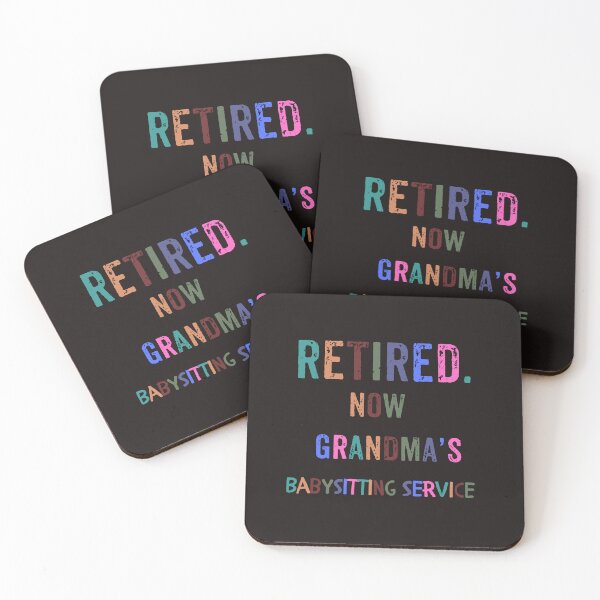 Item preview, Grandma’s Babysitting Service | Retired But Still Working | Funny Grandma Gift designed and sold by WHDProduction45.