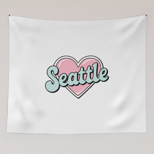 Item preview, Seattle with Love | Seattle Rain City Collection by Rain City Sticker Co. designed and sold by RainCitySticker.