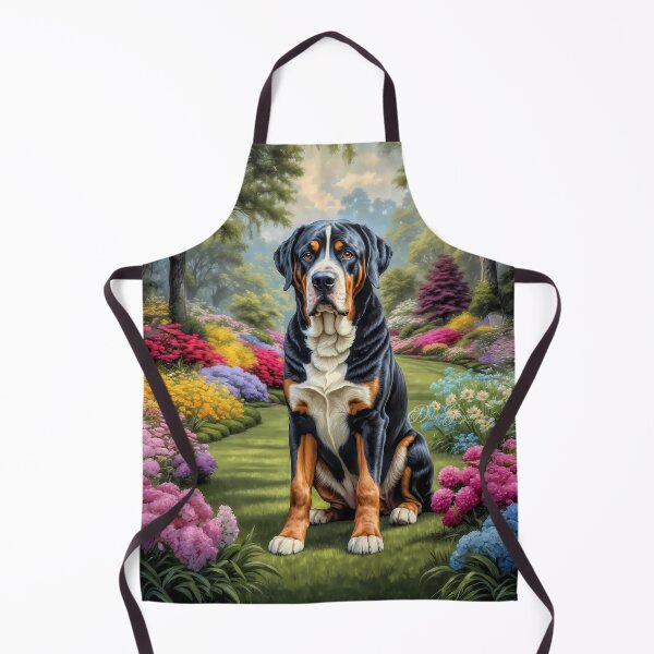 Item preview, Tessa Greater Swiss Mountain Dog Portrait designed and sold by Heart and Soul Studio.