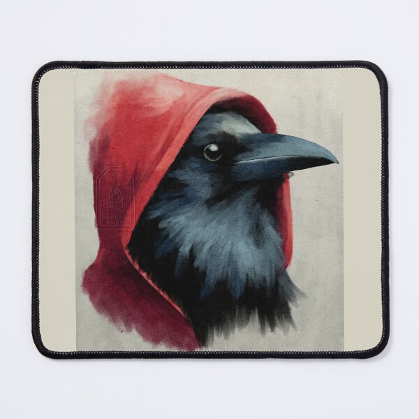 Item preview, Cuervo con sudadera con capucha designed and sold by BurningChair.