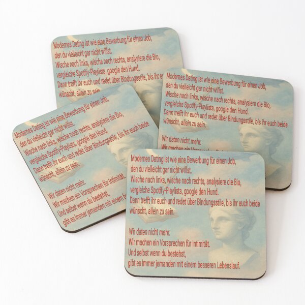 Item preview, Modernes Dating: Vorsprechen für Intimität - Satirische Kunst über Liebe und Einsamkeit designed and sold by CrumblyStudio.