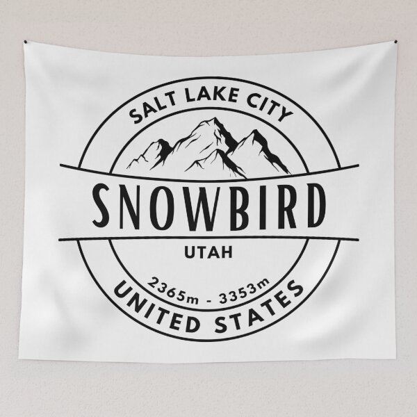 Item preview, Snowbird - Utah - United States  designed and sold by GoodOldVintage.