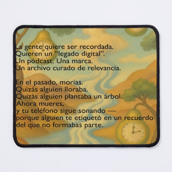 Item preview, Legado Digital - Arte Existencial sobre Memoria y Decadencia designed and sold by CrumblyStudio.
