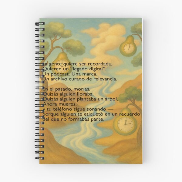 Item preview, Legado Digital - Arte Existencial sobre Memoria y Decadencia designed and sold by CrumblyStudio.