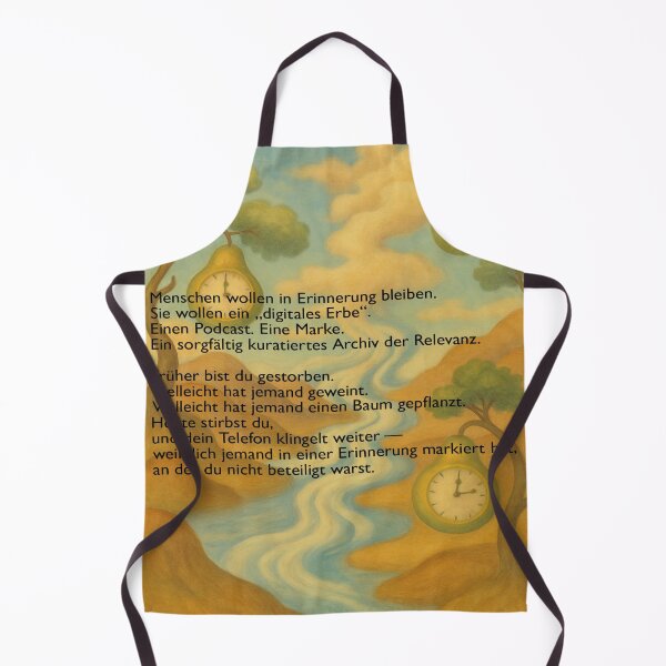 Item preview, Digitales Erbe - Existenzielle Kunst über Erinnerung und Verfall designed and sold by CrumblyStudio.