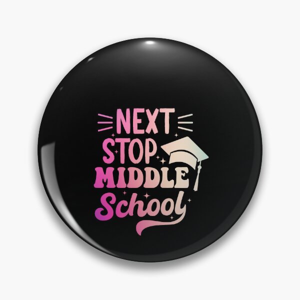 Item preview, Next Stop Middle School Elementary School designed and sold by SakuraPxl.