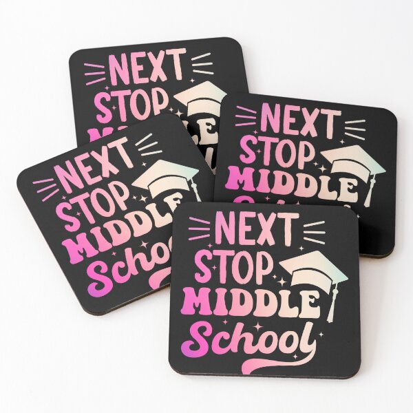 Item preview, Next Stop Middle School Elementary School designed and sold by SakuraPxl.