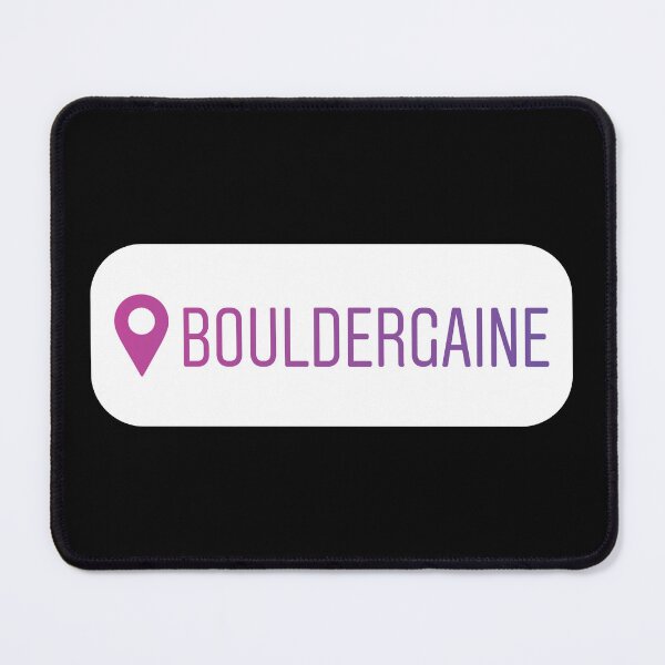 Item preview, Bouldergaine Geotag designed and sold by orlumbuspirate.