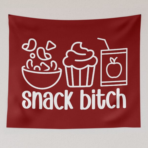 Item preview, Snack bitch - parenting humor designed and sold by EvergreenWhimsy.