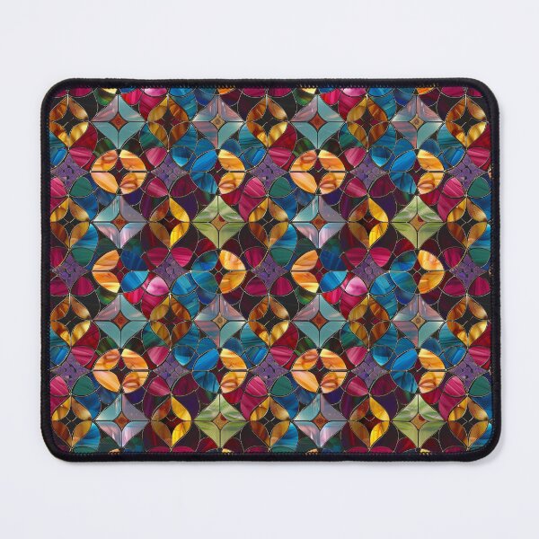 Item preview, Modern Stained Glass in Colors designed and sold by MidArtForge.