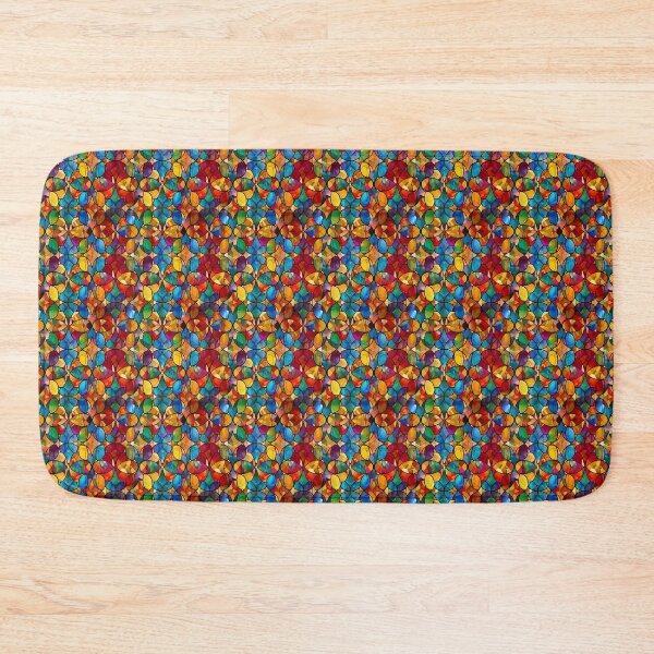 Item preview, Modern Stained Glass in Colors designed and sold by MidArtForge.