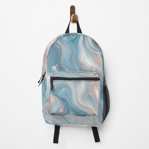 Item preview, Fluid Iridescent Marble Texture Pink, Gold and Blue Tones 21 designed and sold by JohnnyVillas.