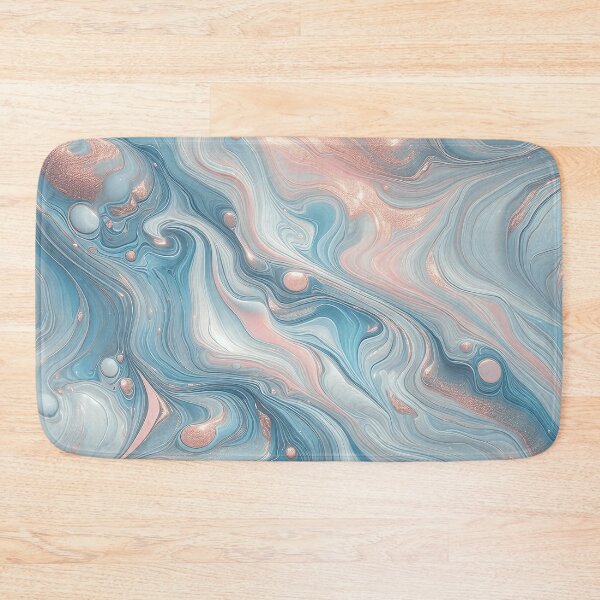 Item preview, Fluid Iridescent Marble Texture Pink, Gold and Blue Tones 21 designed and sold by JohnnyVillas.