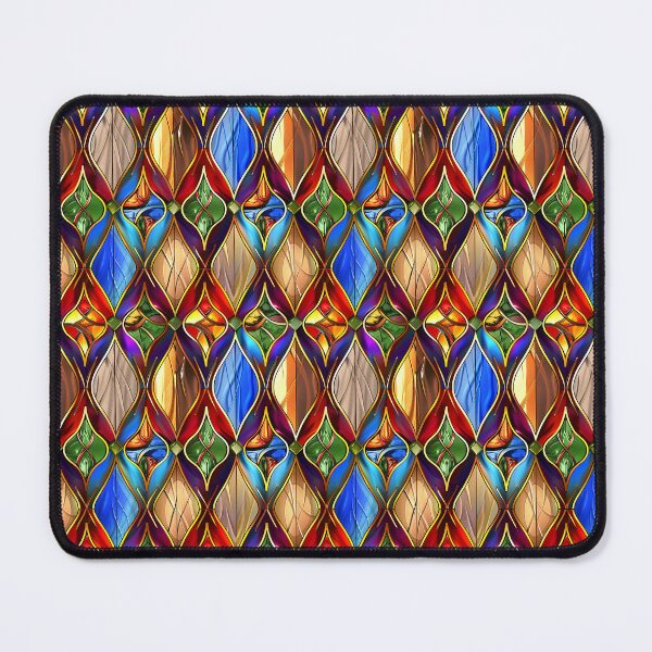 Item preview, Modern Stained Glass in Colors designed and sold by MidArtForge.
