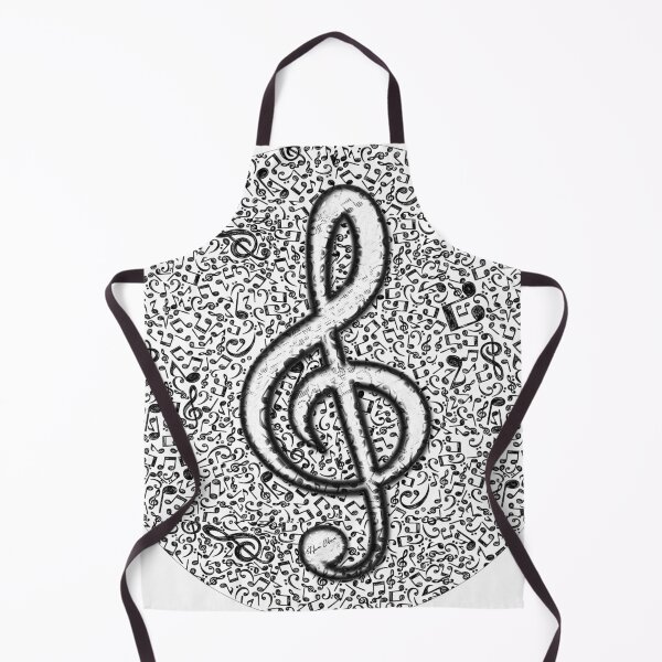 Item preview, Treble Clef Symphony designed and sold by Hen-C-Art.