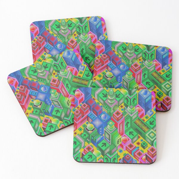 Item preview, Colorful Quantic Art – Vibrant Quantum Computing Design designed and sold by paulo silveira.