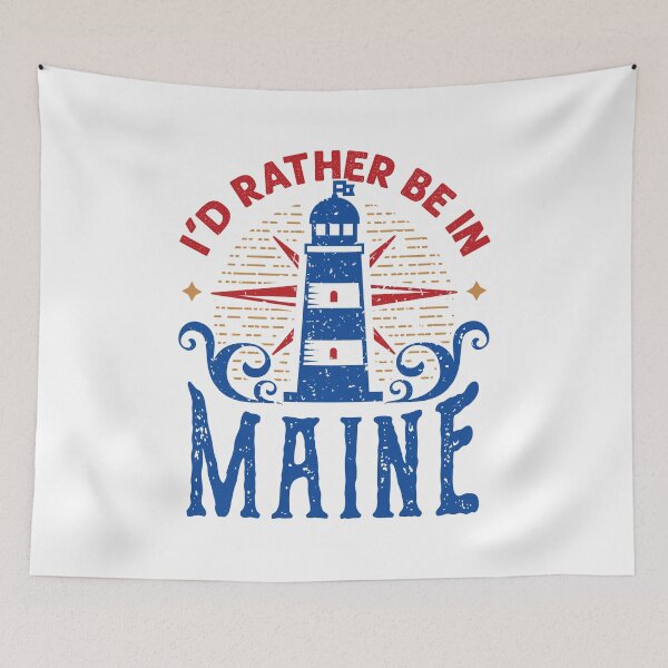 Item preview, I'd Rather Be in Maine  designed and sold by jaygo.