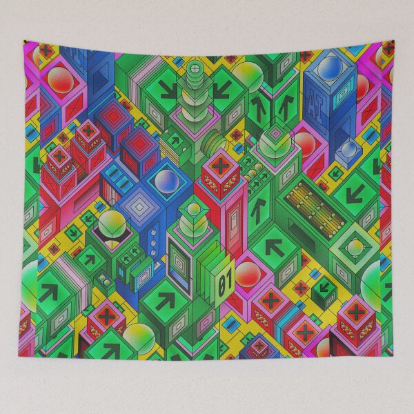 Item preview, Colorful Quantic Art – Vibrant Quantum Computing Design designed and sold by paulo silveira.