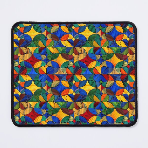 Item preview, Modern Stained Glass in Colors designed and sold by MidArtForge.