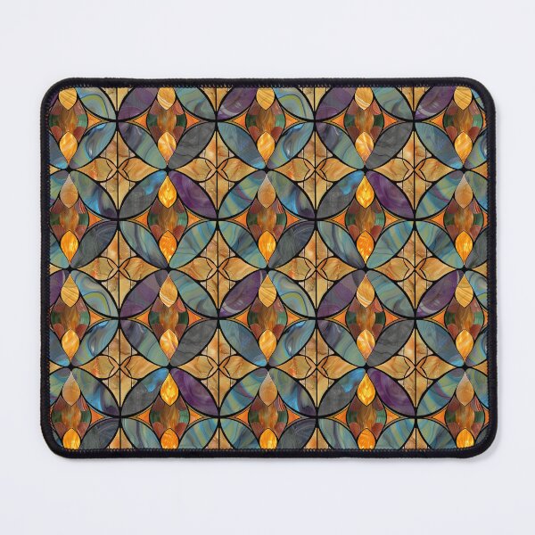 Item preview, Modern Stained Glass in Colors designed and sold by MidArtForge.