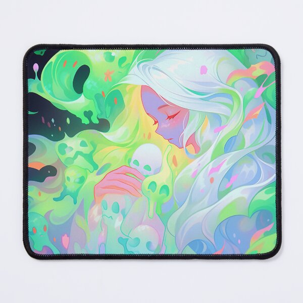 Item preview, Soft Pastel Ghost Anime Girl designed and sold by bubblegoth.