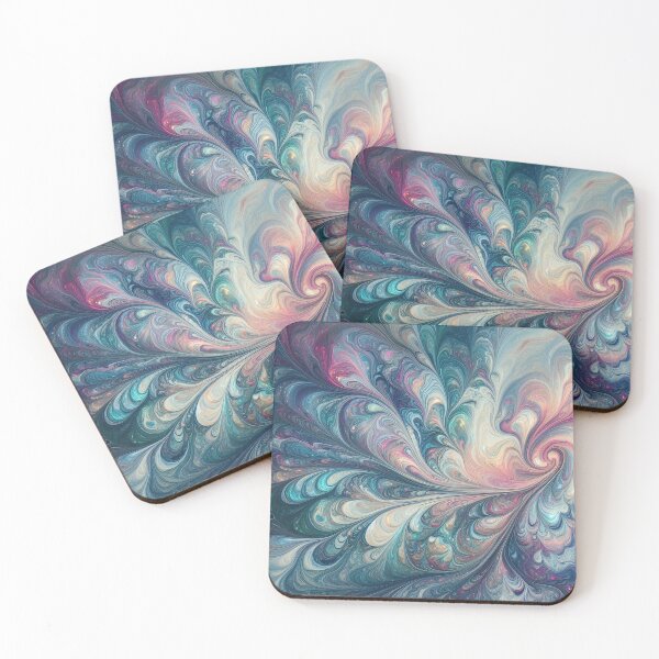 Item preview, Fluid Iridescent Marble Texture Magical Tones 26 designed and sold by JohnnyVillas.