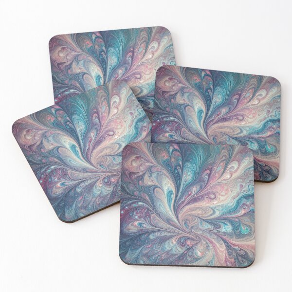 Item preview, Fluid Iridescent Marble Texture Magical Tones 27 designed and sold by JohnnyVillas.