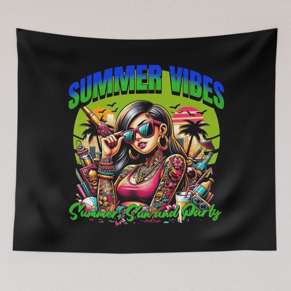 Item preview, Summer Vibes - Cool Summer Design designed and sold by ReneMM.