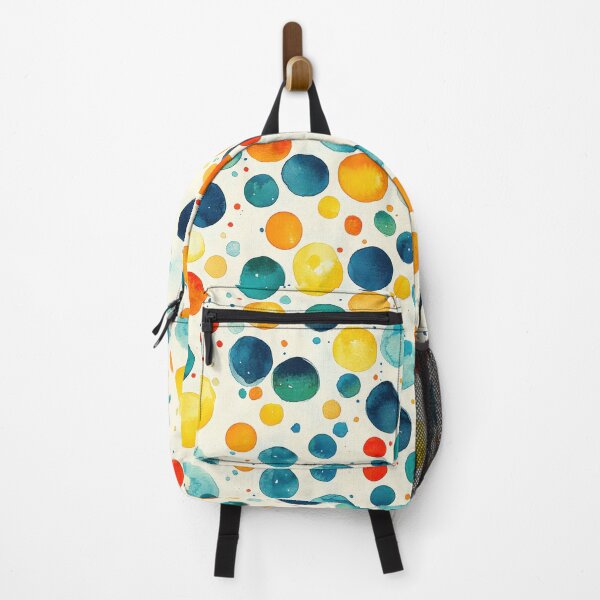 Item preview, Watercolor Polka Dot Pattern – Colorful Abstract Circles designed and sold by SylvieVibes.