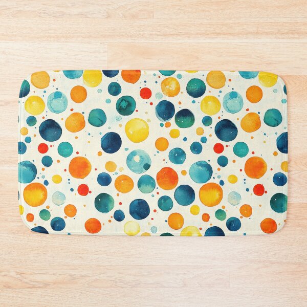 Item preview, Watercolor Polka Dot Pattern – Colorful Abstract Circles designed and sold by SylvieVibes.
