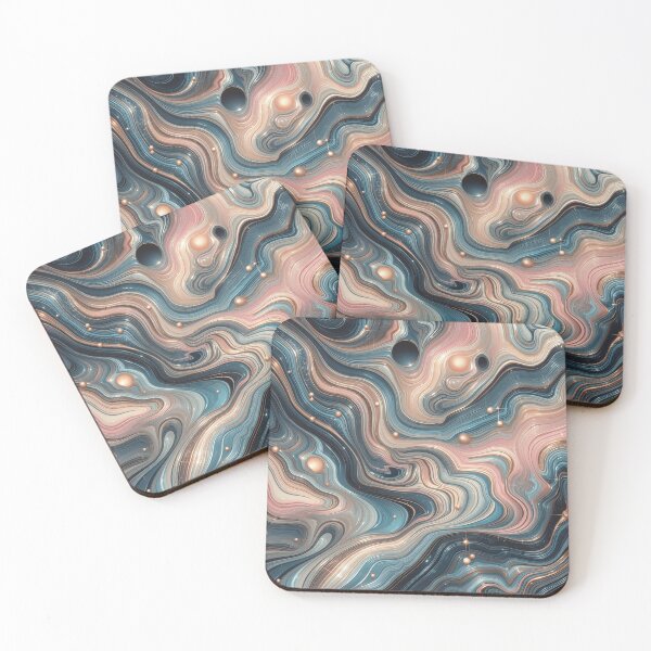 Item preview, Fluid Iridescent Marble Texture Magical Tones 31 designed and sold by JohnnyVillas.