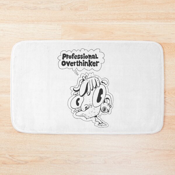 Item preview, Professional Overthinker - Silly Doodle designed and sold by Grace Mattos.