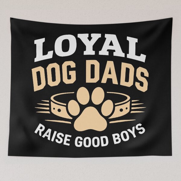 Item preview, funny dog dad- good boy designed and sold by Lydyb-creations.