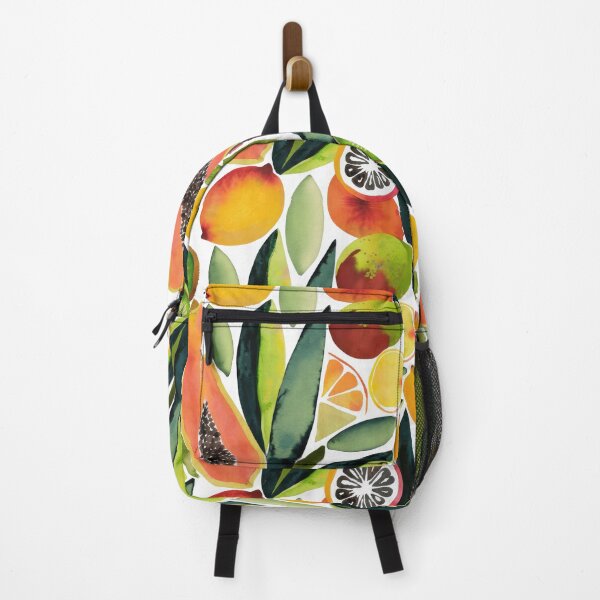 Item preview, Watercolor tropical fruits patterns designed and sold by paratynka.