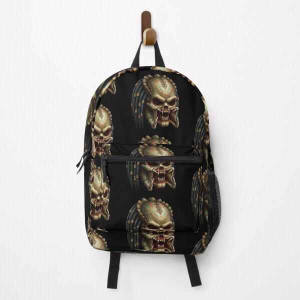 Item preview, Tribal Alien Predator Skull — Dark Art of Monstrous Creature with Ethnic Tattoos designed and sold by G-A-D-U.