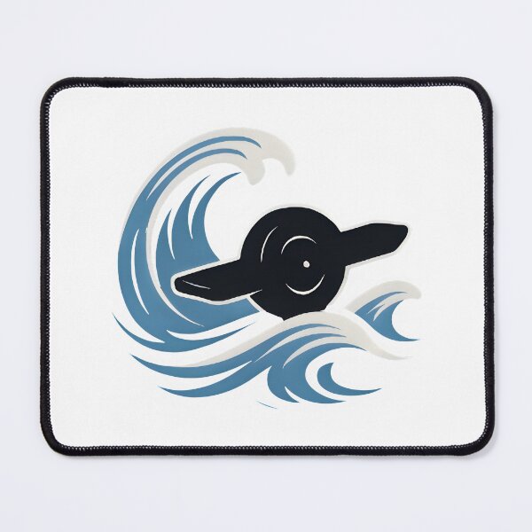 Item preview, Waves of Freedom - Onewheel Surf Style Minimal Art designed and sold by Boombox Theory.