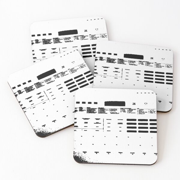 Item preview, x5 Xerox black keys on white designed and sold by kanakeen.