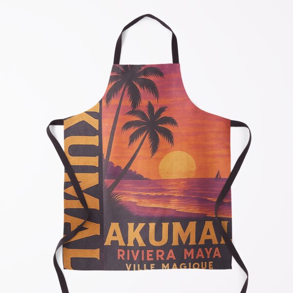 Item preview, Akumal Riviera Maya T-shirt - Vintage Sunset | Travel Mexico Magical City designed and sold by DRAWZENART.