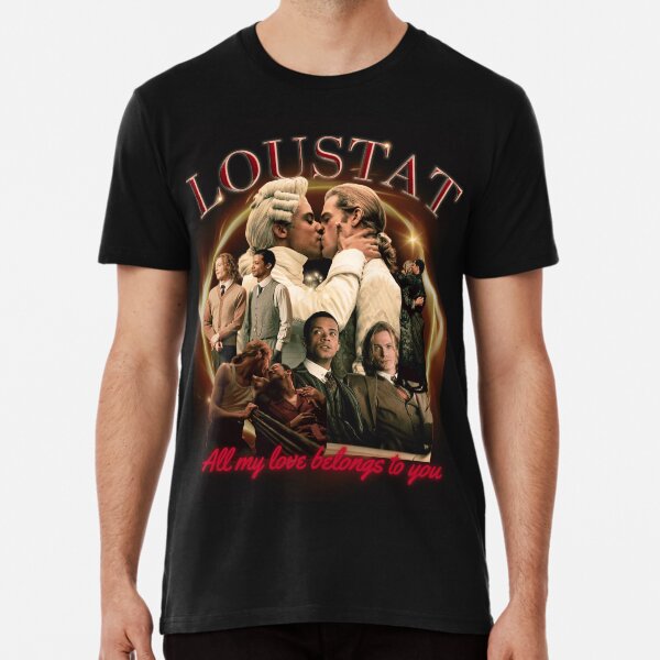 Item preview, Loustat Collage Tee designed and sold by vulcanvampyr.